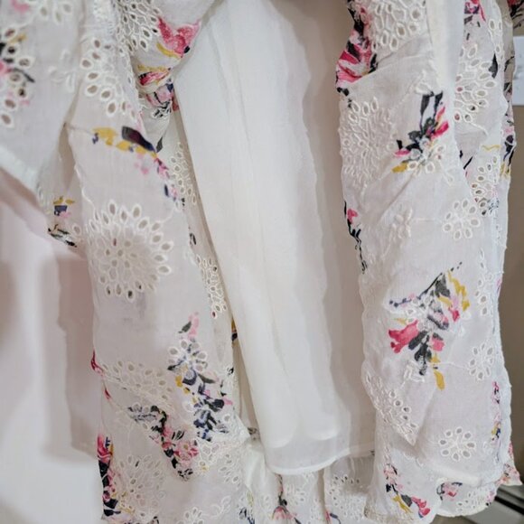 French Connection FCUK Flores Scatter Georgette Boho Floral Dress S NWOT - Picture 12 of 12